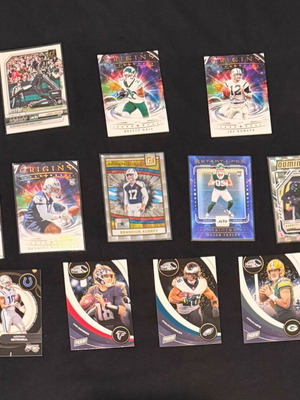 NFL mix lot 12 cards like new