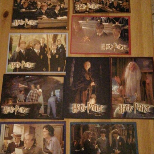 Harry Potter and the Philosopher's Stone postcard collection used, 24 pcs