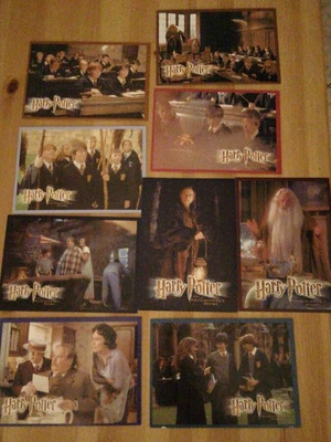 Harry Potter and the Philosopher's Stone postcard collection used, 24 pcs