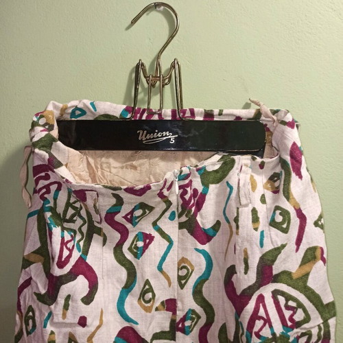 Vintage Miss Raxevsky skirt multicolored, new, size M