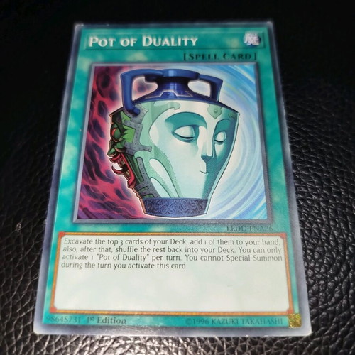 Yugioh Pot of Duality 2 cards pack used
