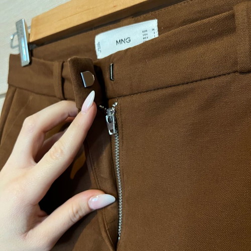 Brown Mango pants like new, size 34