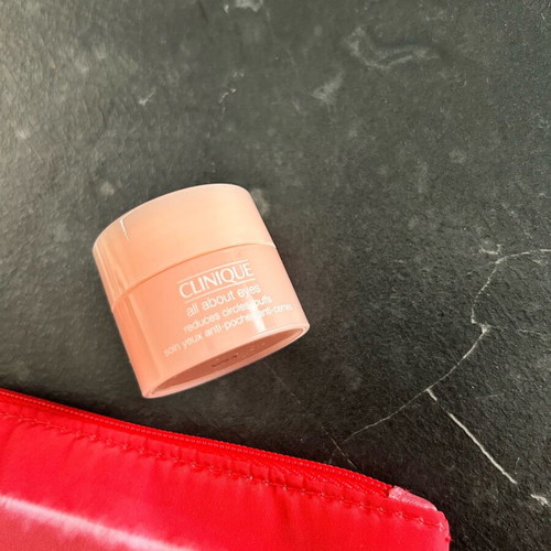 Clinique makeup bag with 2 creams new