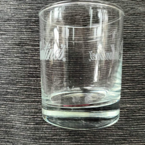 Ballantine's collectible whiskey glass like new