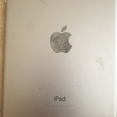 iPad Mini with SIM, cracked screen, partial touch functionality
