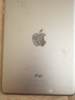 iPad Mini with SIM, cracked screen, partial touch functionality