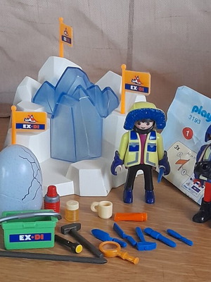 Playmobil 3193 Arctic Dinosaur used set
