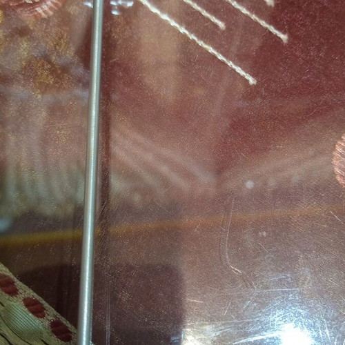 Coffee frother with slightly scratched case
