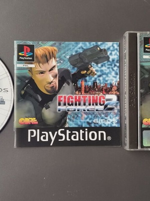 Sony Playstation Fighting Force 2 PS1 game, English