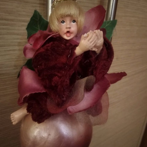 Forest fairy doll charm like new