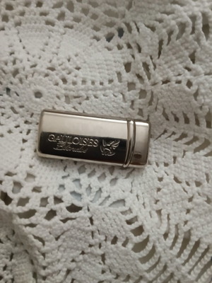 Vintage Gauloises Blondes metal lighter like new