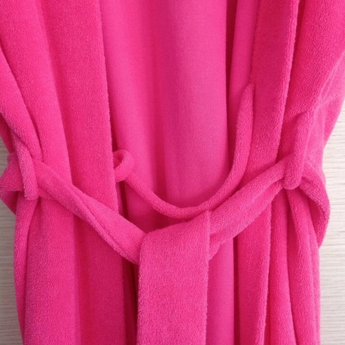 Nota short-sleeve robe used, dark pink, size M/L