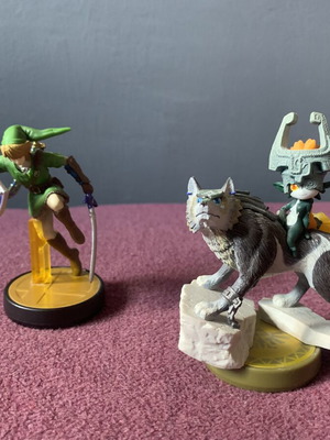 Amiibo Zelda φιγούρες σαν καινούργιες