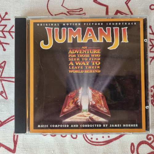 Jumanji Original Motion Picture Soundtrack CD like new, classic