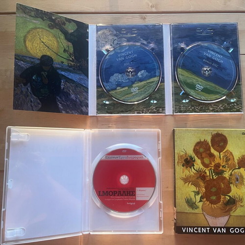 Moralis and Van Gogh DVD like new, pack