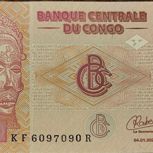 Congo 50 Francs Banknote 2022 like new