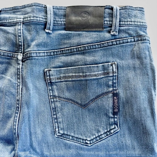 Bogner Bespoke Denim Experience trousers, size XL