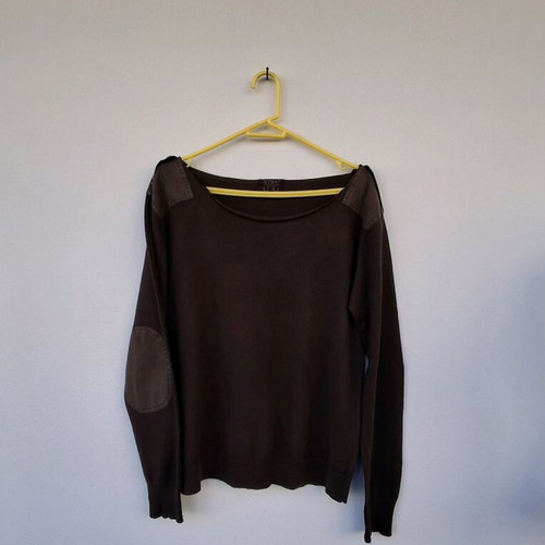 XDYE sweater size L like new, brown