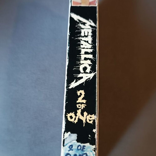 Metallica 2 of One The ONE Videos VHS used, collectible tape 1989