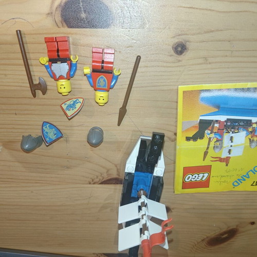 Lego Vintage King's Oarsmen Castle Lion Knights 6017 used