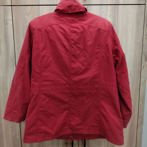 Marks & Spencer Classic vintage lightweight parka red size 16 L used
