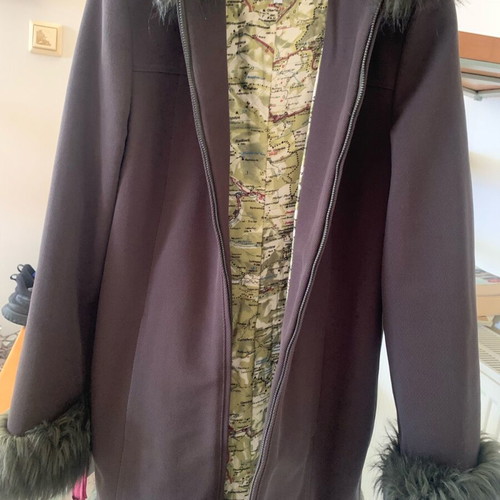 Moschino jacket like new, women's size M, dark khaki