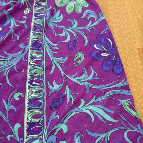 Vintage Emilio Pucci pareo skirt for Formit Rogers