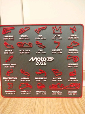 Moto GP 2026 calendar like new