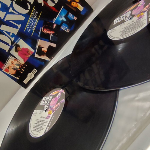 Super Dance ’87 2xLP vinyl compilation like new, 80s hits