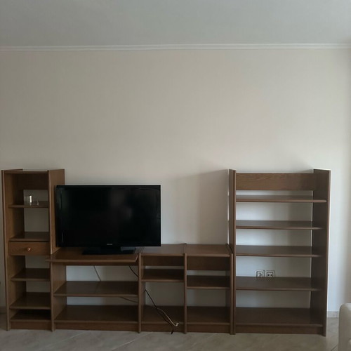 Έπιπλο τηλεόρασης με βιβλιοθήκη σαν καινούργιο