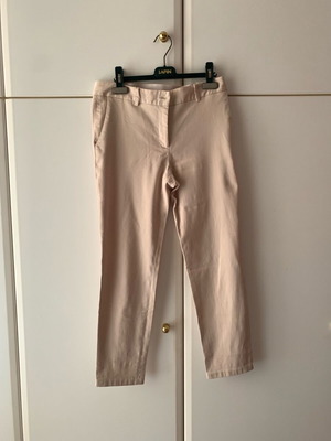 Beige pants size M like new, 97% cotton 3% lycra