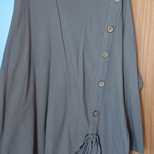 Celestino 200 Cotton Blouse like new, khaki