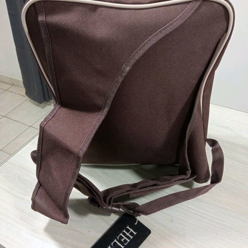 Crossbody bag brown new durable material for daily use