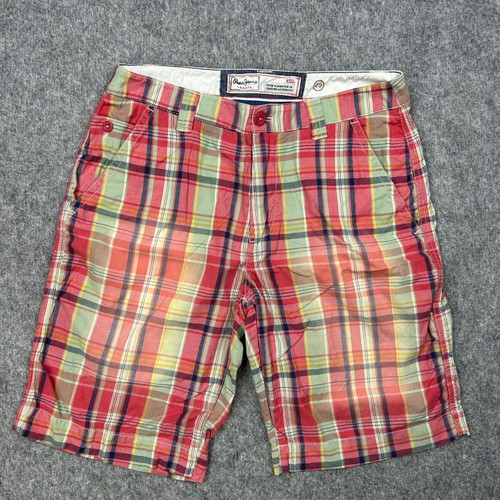 Pepe Jeans London Checkered Shorts, Seventy Three Brand, Size 29
