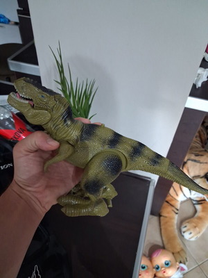 Tyrannosaurus T rex figure used with sound