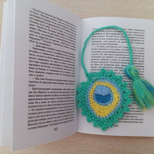 Handmade knitted bookmarks new