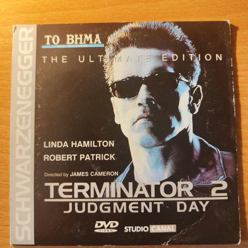 Terminator 2 Judgment Day DVD used with subtitles, action