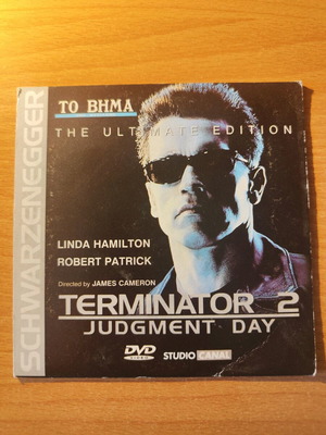Terminator 2 Judgment Day DVD used with subtitles, action