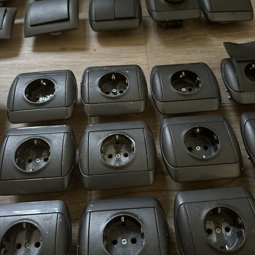 Legrand switches and sockets used, all together