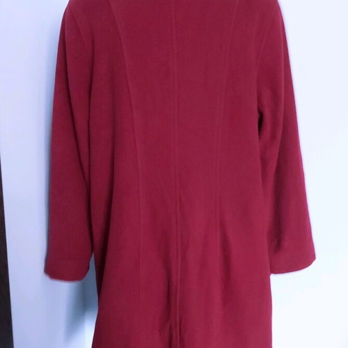 Wool and cashmere coat like new, Sonnblick landhouse, red