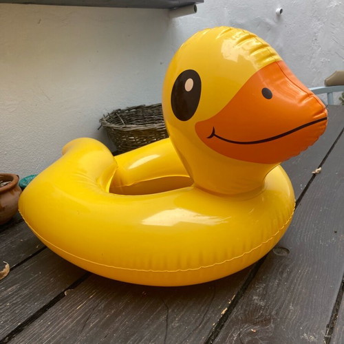 Children's inflatable sea duck like new