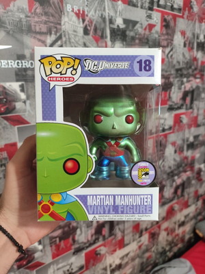 Funko Pop Martian Manhunter 18 SDCC 480 τεμ σαν καινούργιο