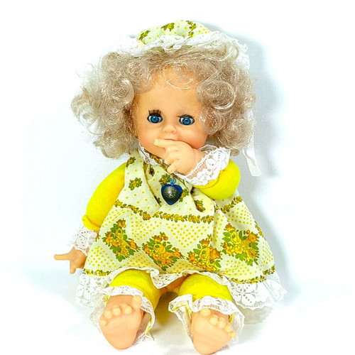 El Greco Doll 80s collectible, used, 35cm