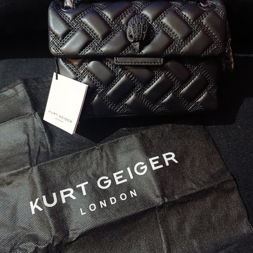 Kurt Geiger bag new with black chain for crossbody and shoulder