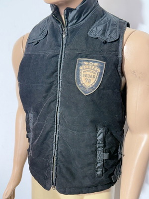 Diesel Protection S.Q.U.A.D 78 sleeveless jacket used, black
