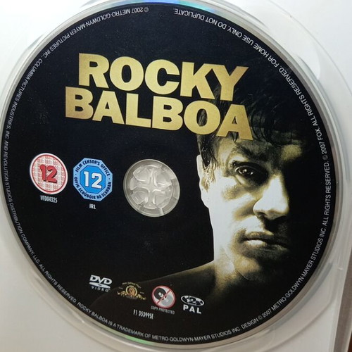Rocky Balboa DVD with English subtitles