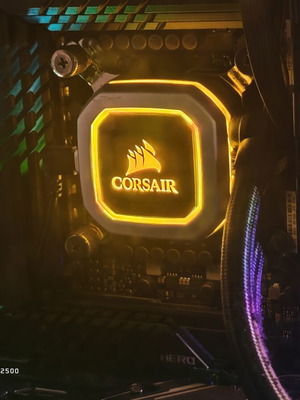 Corsair H150i Pro RGB 360 liquid cooler