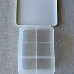 Plastic Storage Box with 6 Compartments like new