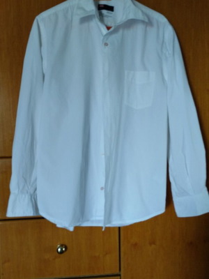 Diesel men's white dress shirt L