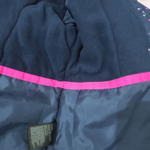 H&M girls' jacket 9-10 years 140 cm like new, blue and pink